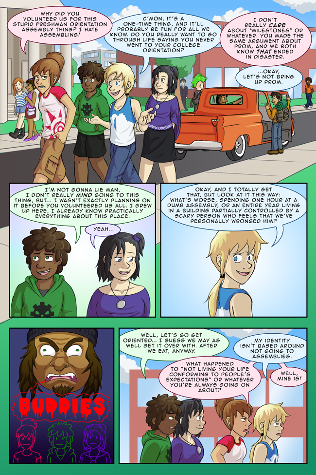 remember that time carlos turned into a gigantic angry floating disembodied head? oh man... True Colors 2-1: Assemble