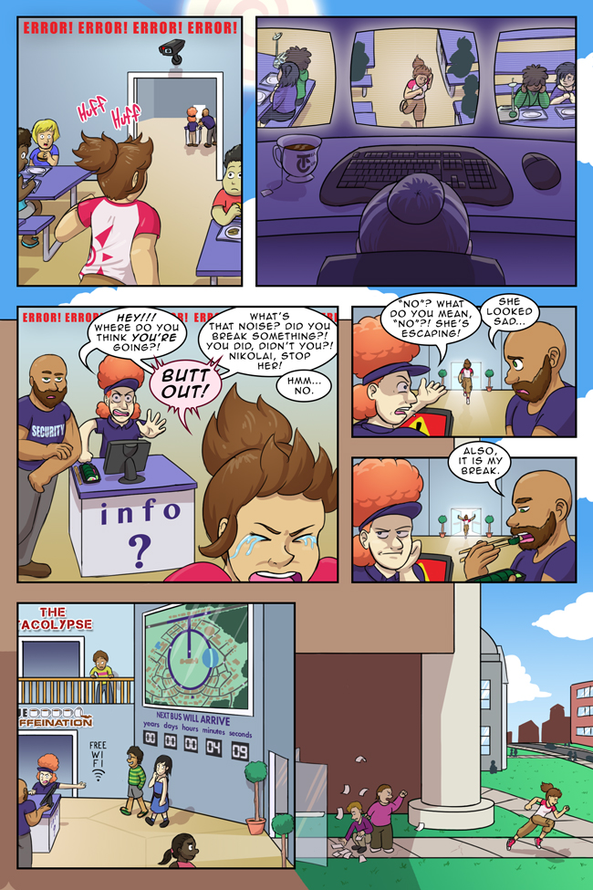 'TeaCup™, brought to you by TrueCorp. TrueCorp: Where Naming Conventions Are Malleable.' True Colors 2-22: Break