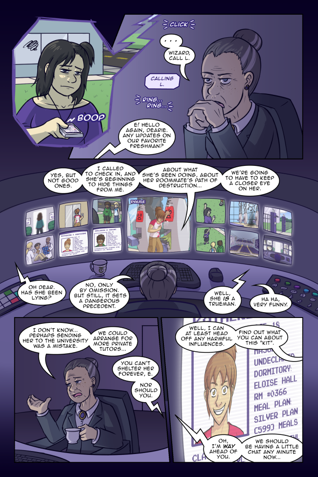 'Thank you. With that out of the way, now I can finally catch up on all of my soaps simultaneously.' True Colors 3-5: Closer Eye