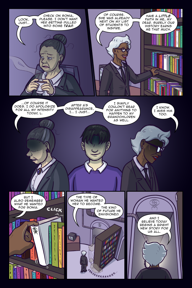 you've heard of Chekhov's Gun, now introducing Surewater's Bookcase True Colors 3-52: Faith