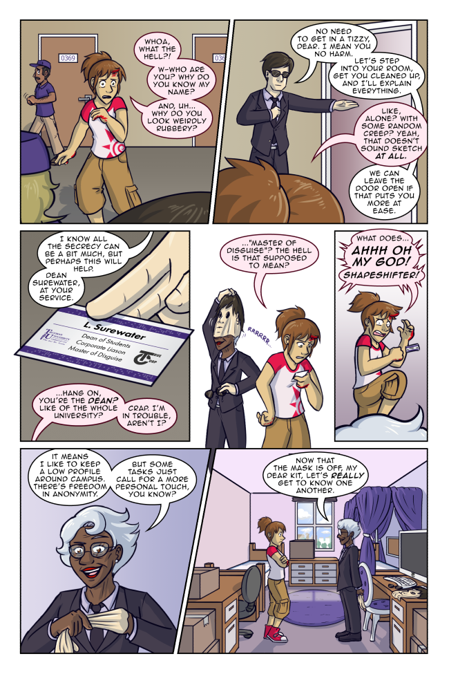 'Old Woman Jenkins?!' 'What? No. Were you even listening?' True Colors 3-7: Low Profile